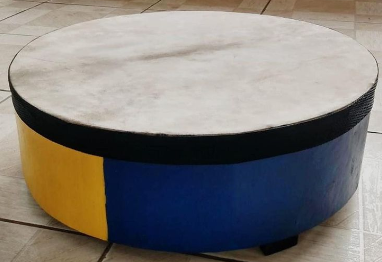 Tambor de Chão com 60 cm de Diâmetro – Sons Mágicos